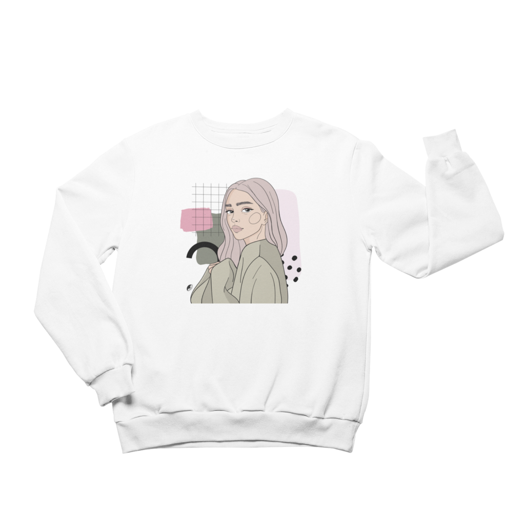 The comfortable crewneck sweatshirt make any outfit work, especially if you want to receive compliments! by Getter Tiivits at www.brixbailey.com