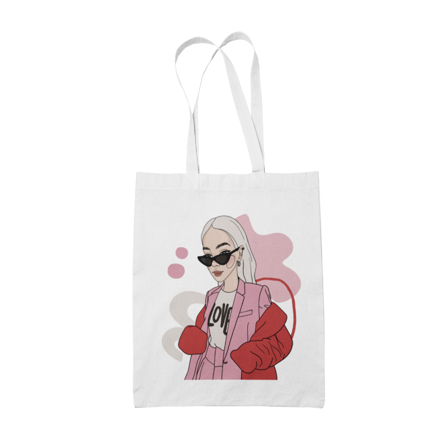 Cotton Tote Bag with Unique Illustrations - Handwash Only, Eco-Friendly 100% Cotton by Getter Tiivits at www.brixbailey.com