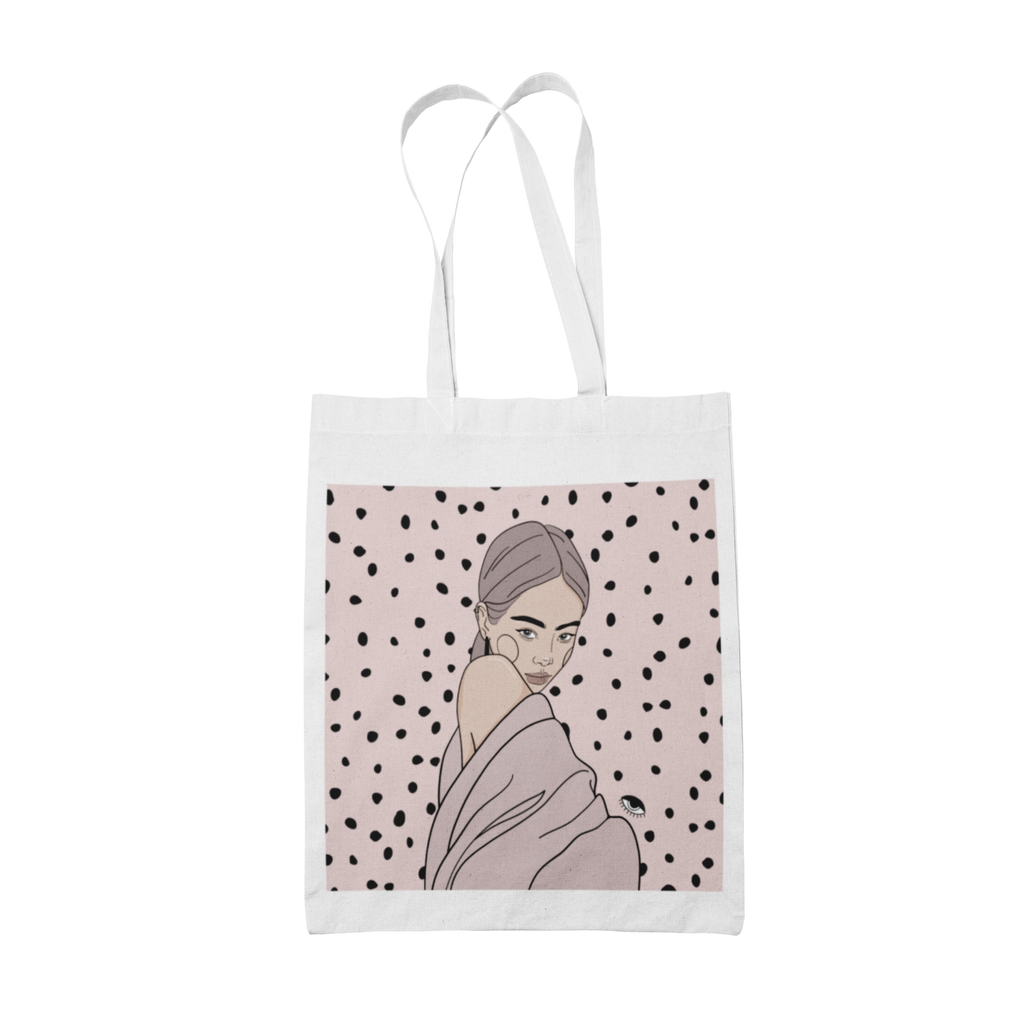 Add a Splash of Creativity with our Illustrated Cotton Tote Bag - Stylish & Eco-friendly by Getter Tiivits at www.brixbailey.com
