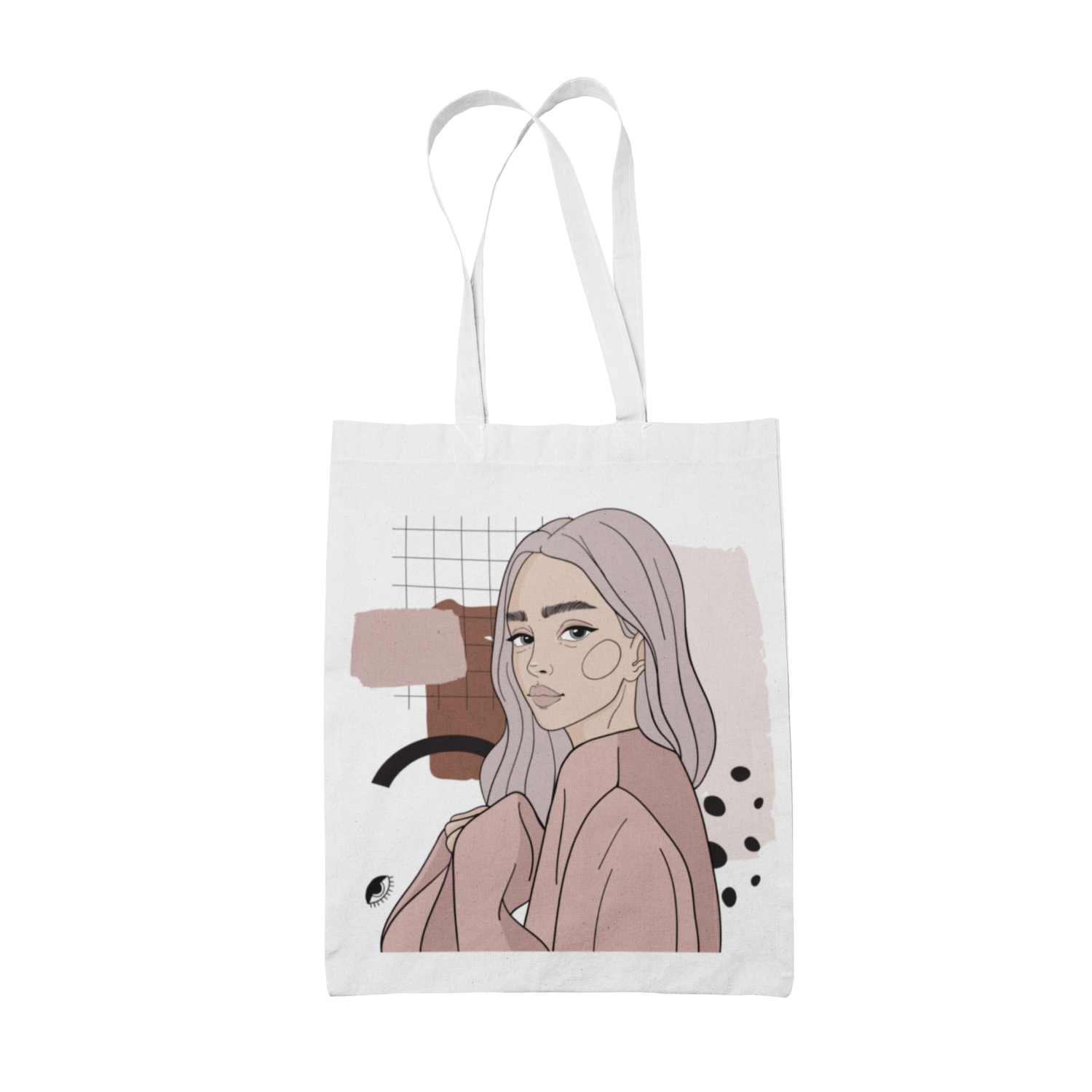 Carry Joy with the Illustrated Cotton Tote Bag by Getter Tiivits at www.brixbailey.com