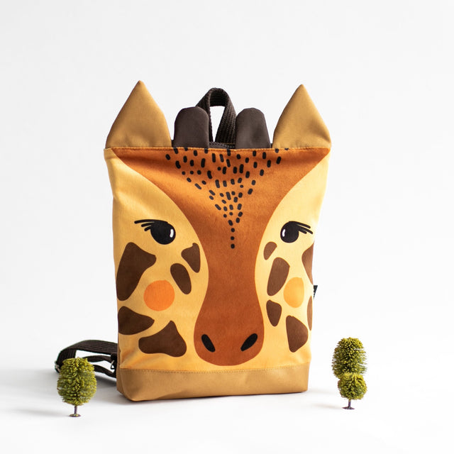 Giraffe Kids Backpack – Unique & Durable Outdoor Companion by Muni at brixbailey.com