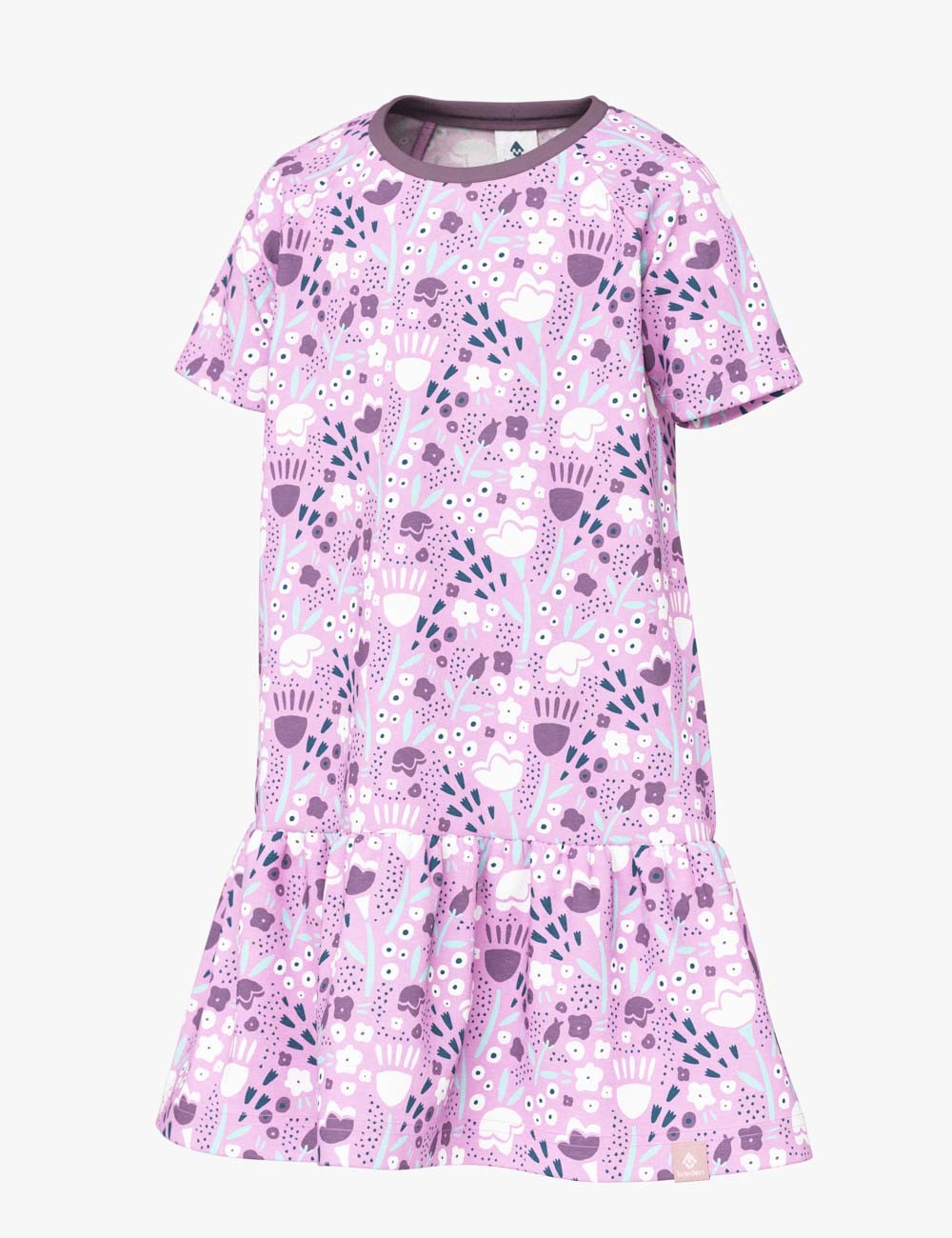 ERICA All-Season Short-Sleeved Dress - Versatile, Comfortable & Stylish with Charming Ruffles by Breden at www.brixbailey.com