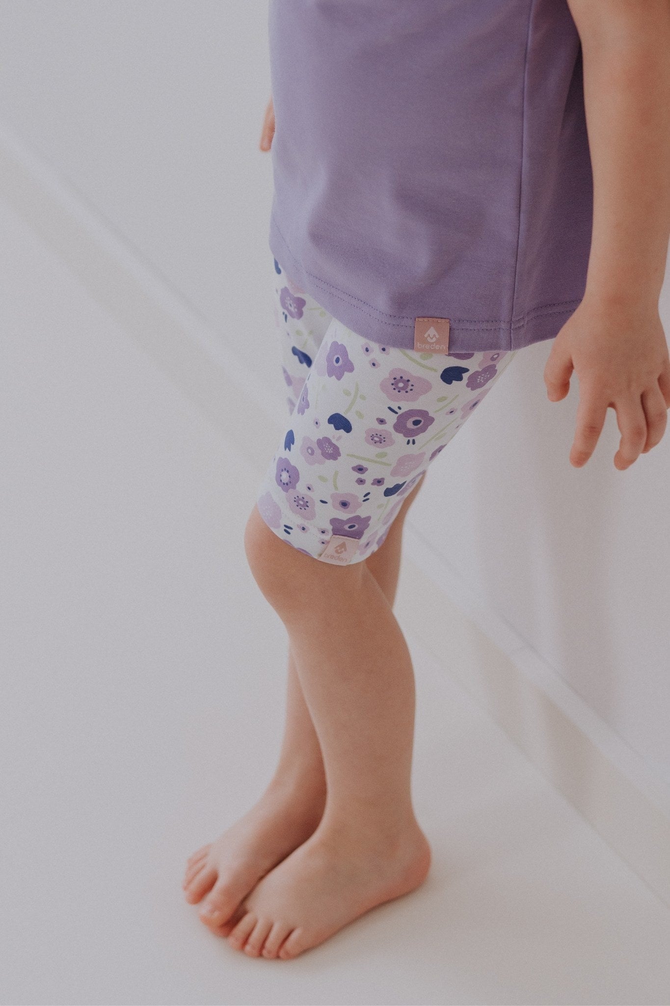 Girls Biker Shorts Styled Leggings EMMA - Perfect for Summer & Versatile Outfits by Breden at www.brixbailey.com