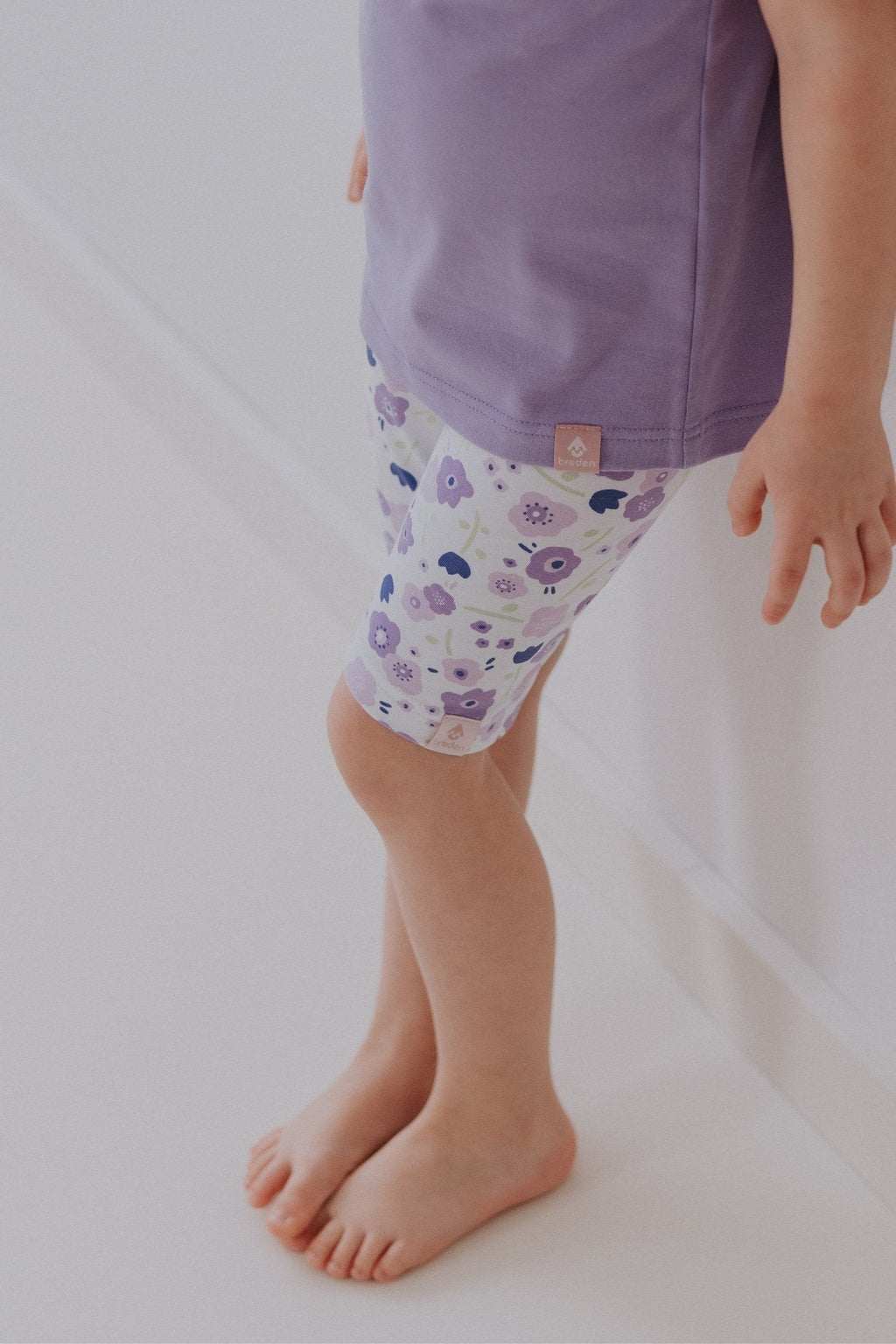 Girls Biker Shorts Styled Leggings EMMA - Perfect for Summer & Versatile Outfits by Breden at www.brixbailey.com