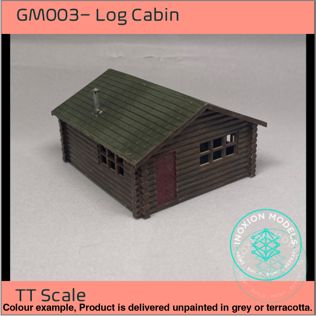 Log Cabin Model Kit TT Scale 120 3mm