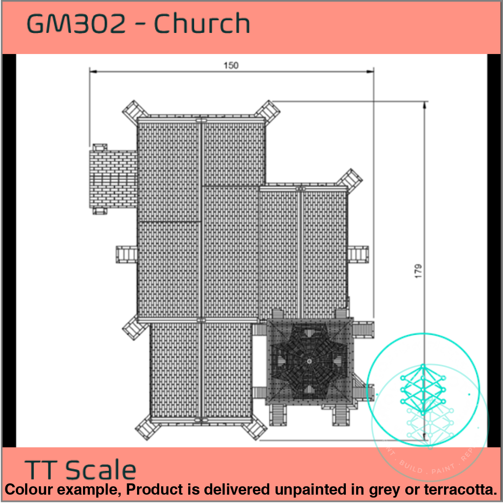 Church TT120 3mm Scale Model Kit