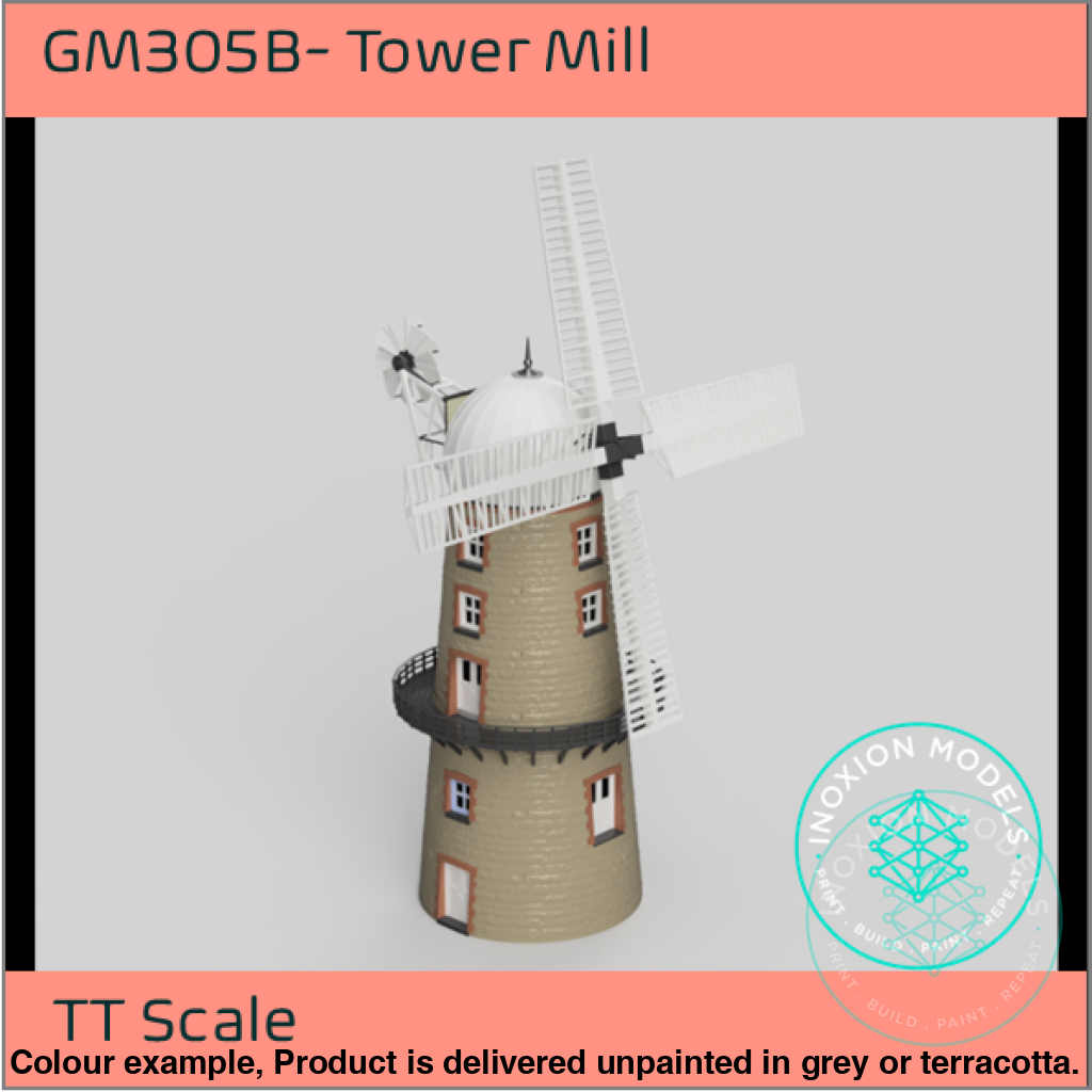 Tower Windmill Model Kit TT120 3mm Scale