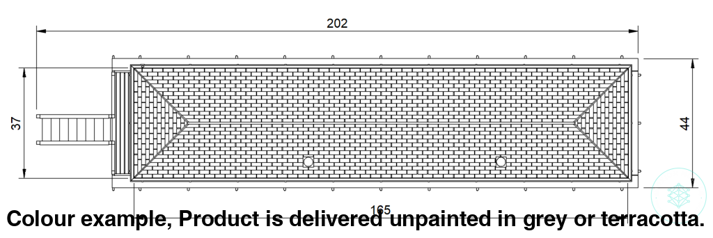 Detailed Signal Box Model TT 120 3mm Scale