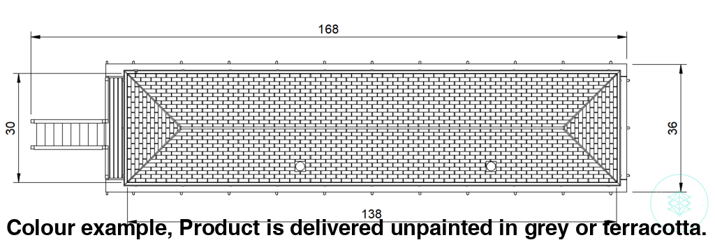 Detailed Signal Box Model TT 120 3mm Scale