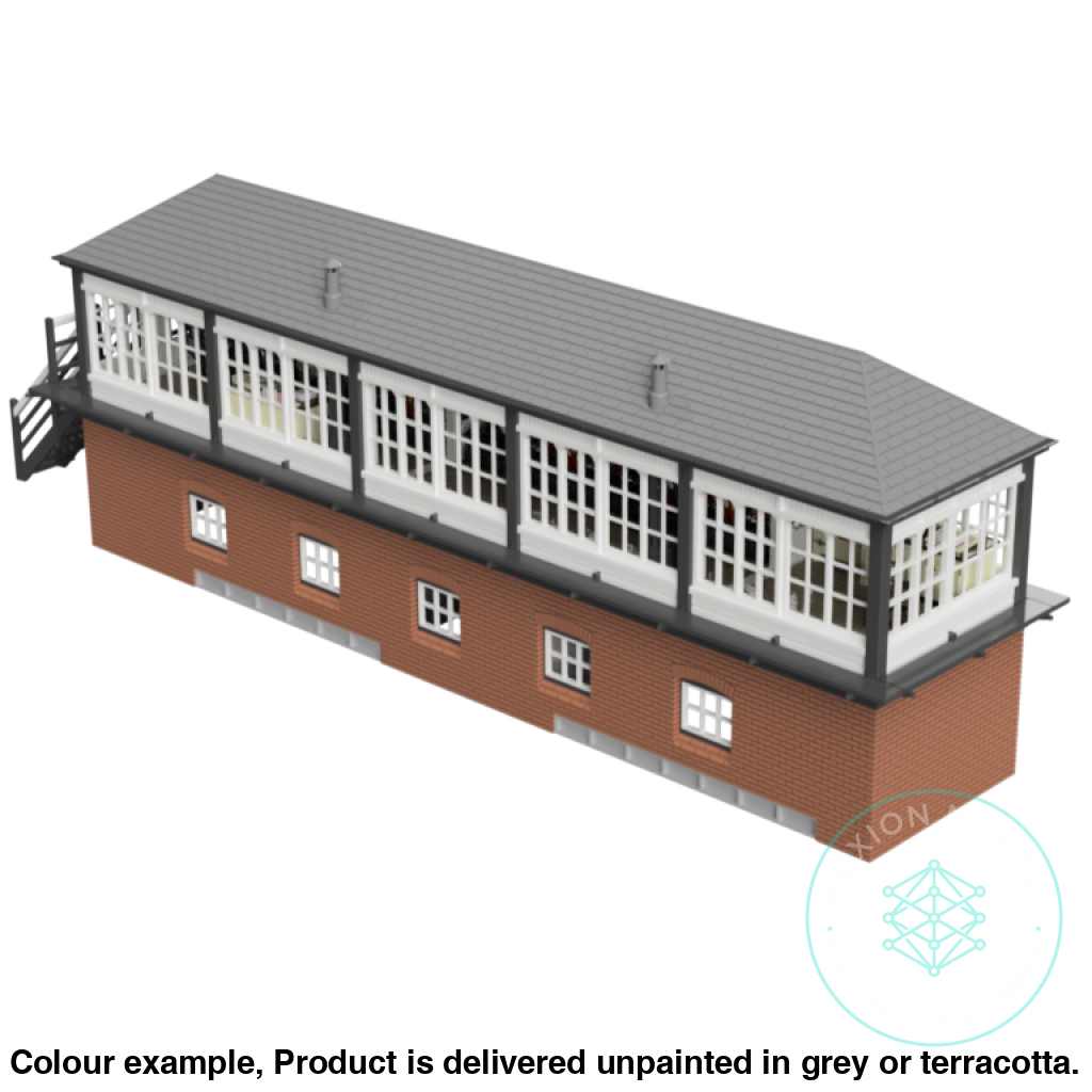 Detailed Signal Box Model TT 120 3mm Scale