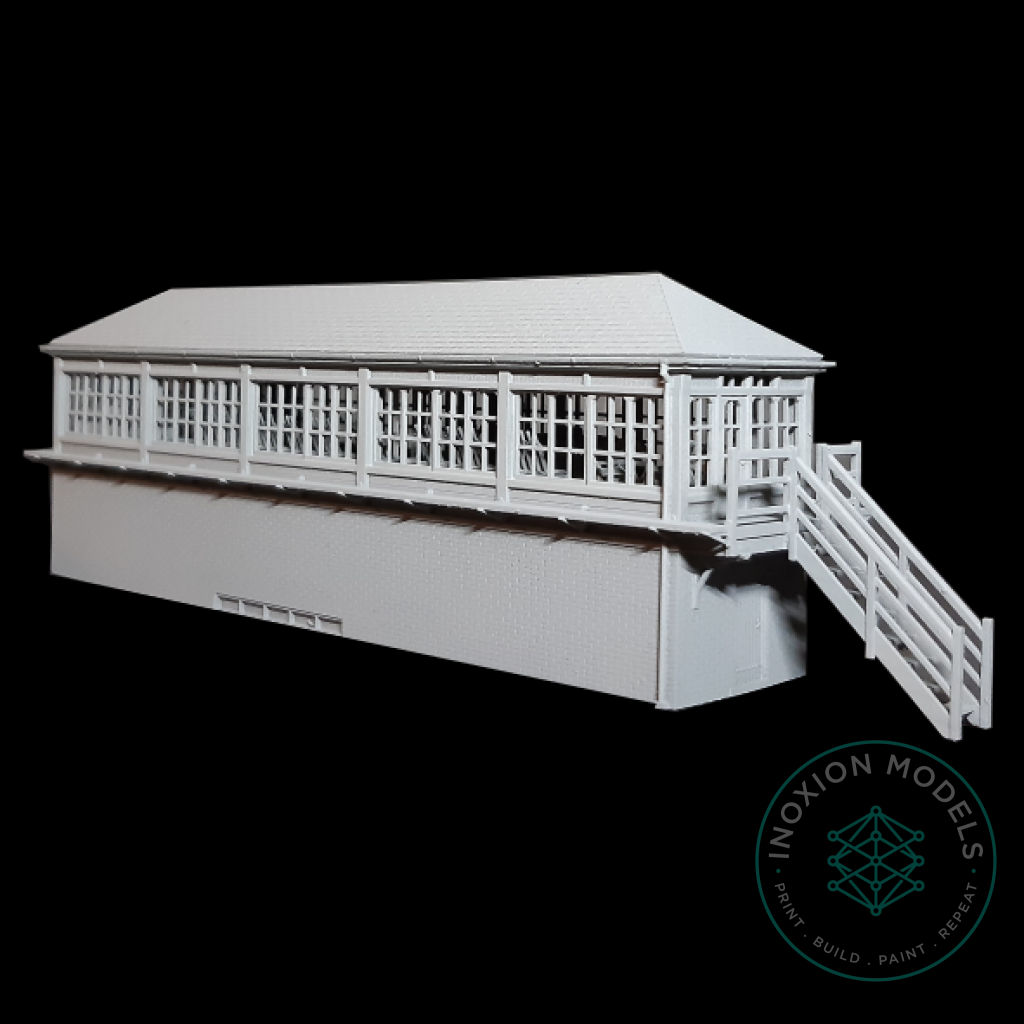 Detailed Signal Box Model TT 120 3mm Scale