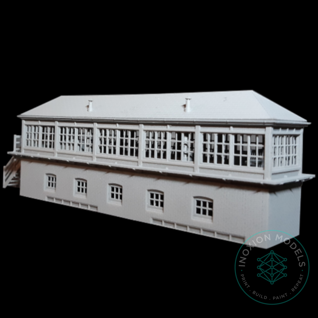 Detailed Signal Box Model TT 120 3mm Scale
