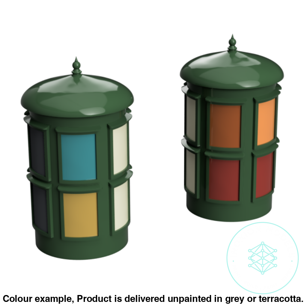 Poster Columns TT Scale Model Set with 12 Frame Details