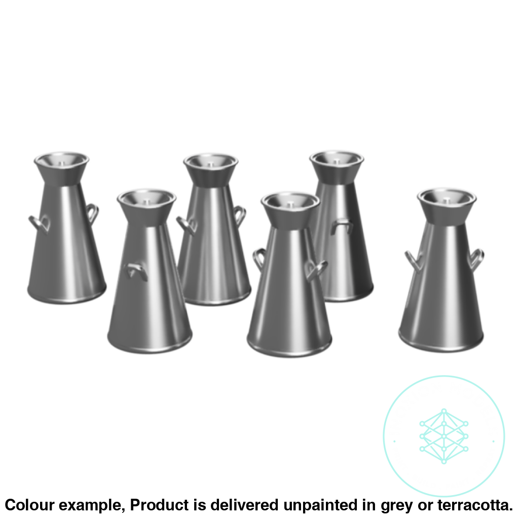 17 Gallon Milk Churns TT Scale Model Set