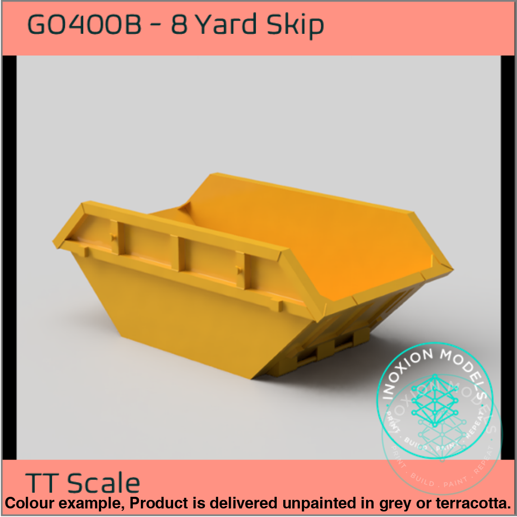 8 Yard Skip TT Scale Model Twin Pack