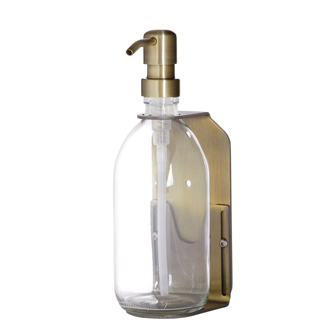 Gold Single Wall Mounted Soap Dispenser