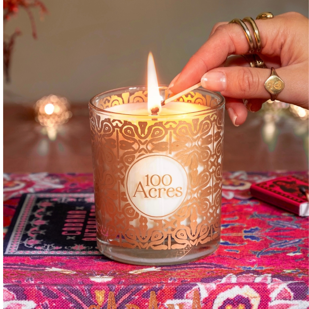 Golden Orange, Cinnamon & Frankincense Single-Wick Scented Candle