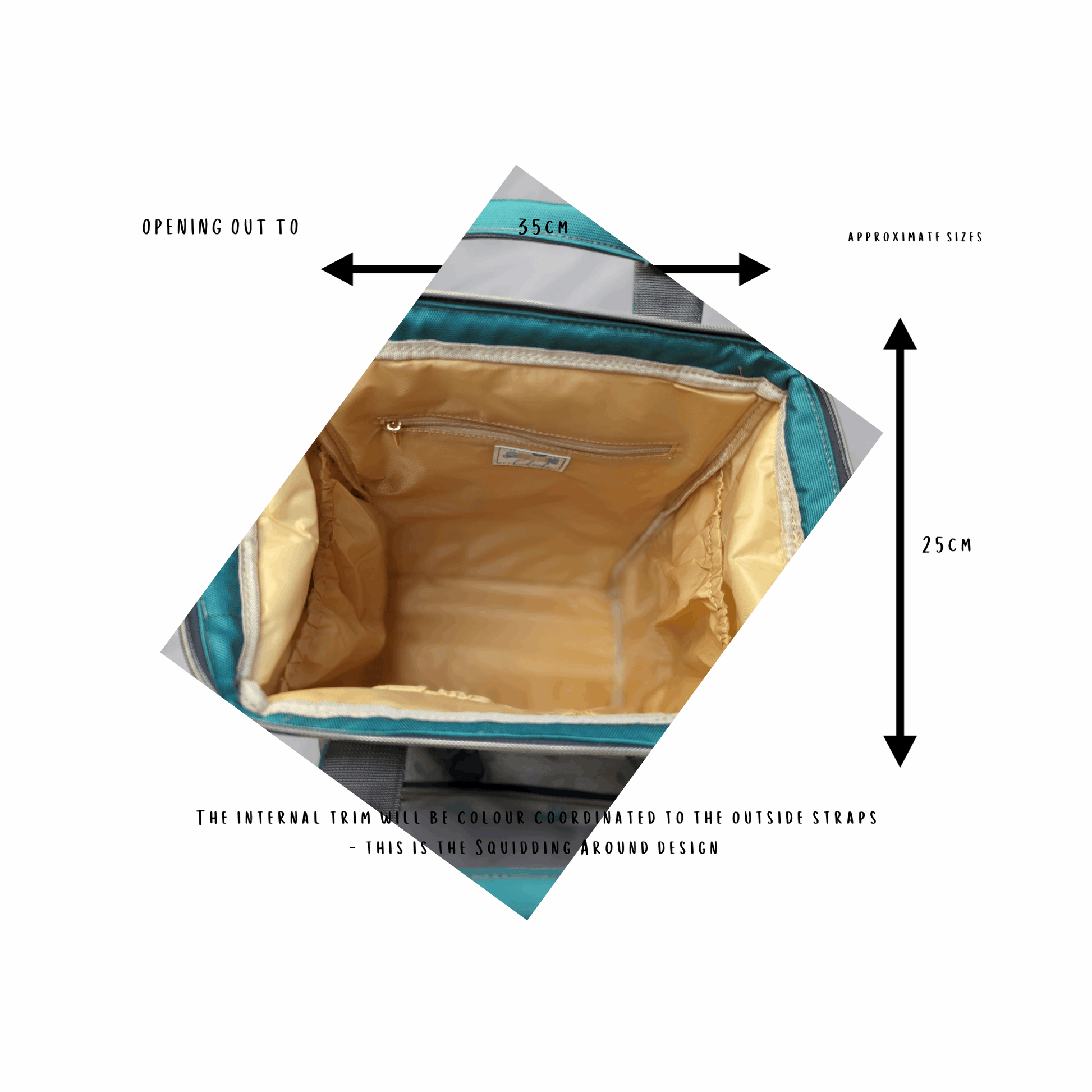 Green Baby Changing Backpack Bag - Turtle Recall