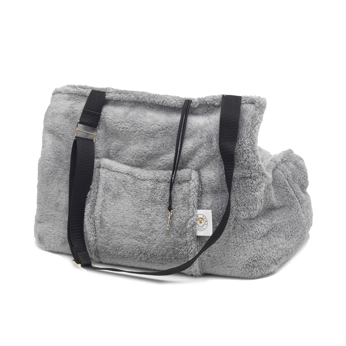 Soho Poms Grey Teddy Bear Dog Carrier