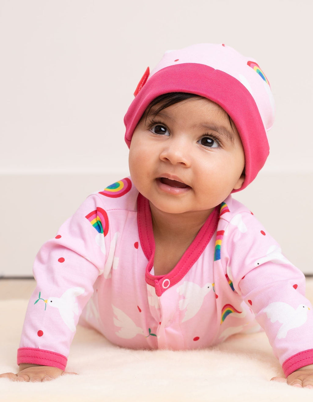 Organic Dove Print Baby Gift Set