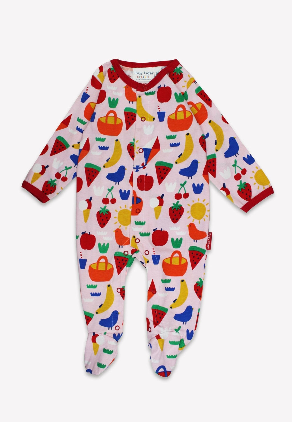 Organic Picnic Print Baby Gift Set