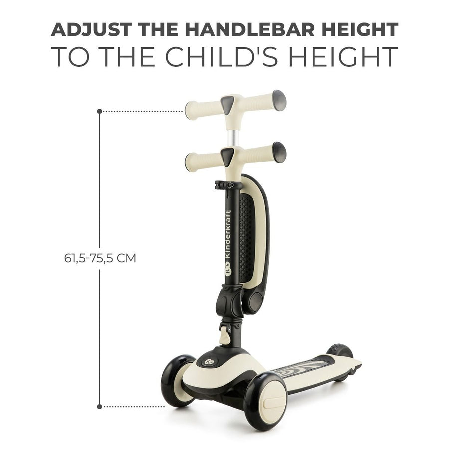 HALLEY 2-in-1 Bike & Scooter – Glowing Wheels, Adjustable & Safe by Kinderkraft at www.brixbailey.com