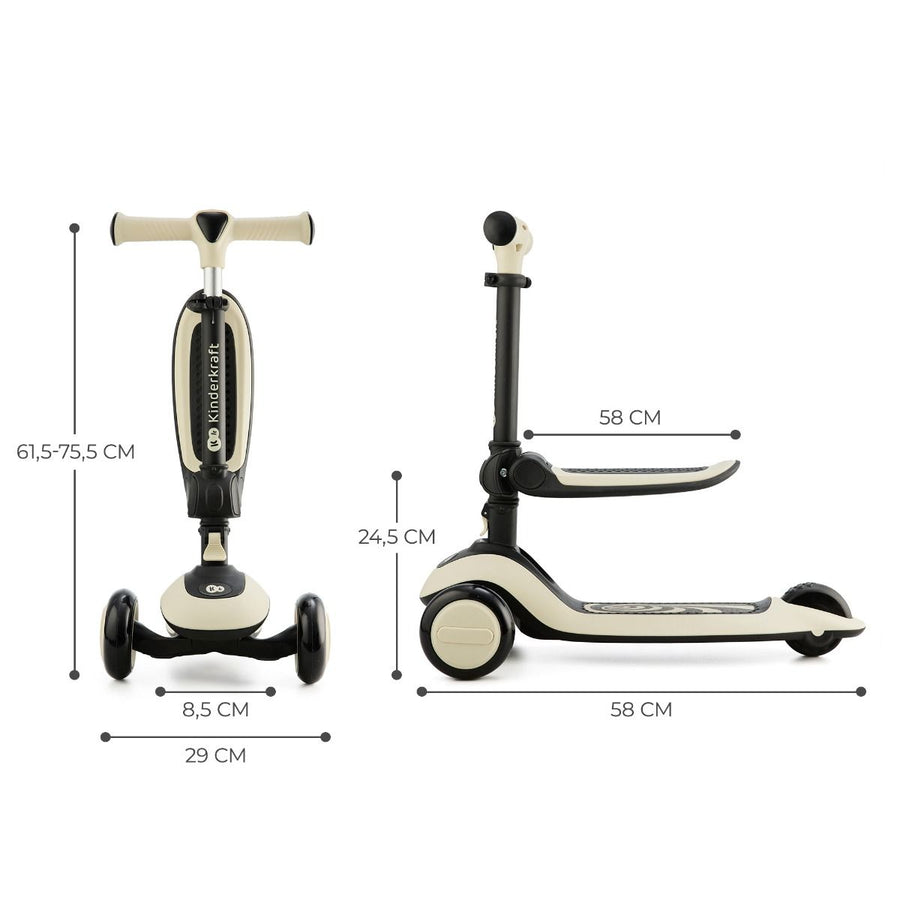 HALLEY 2-in-1 Scooter & Balance Bike – Fun & Adjustable by Kinderkraft at www.brixbailey.com