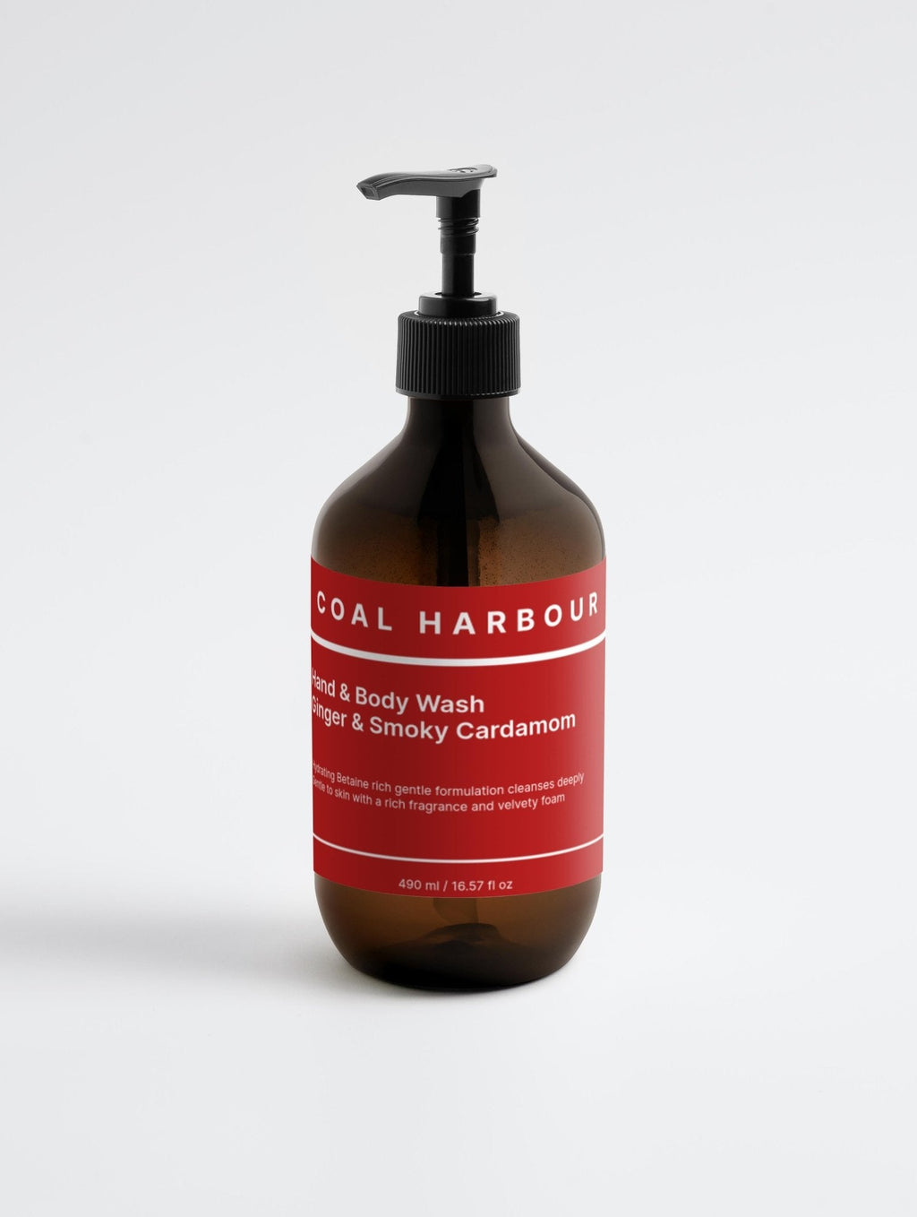 Hand and Body Wash Ginger and Smoky Cardamom 490ml
