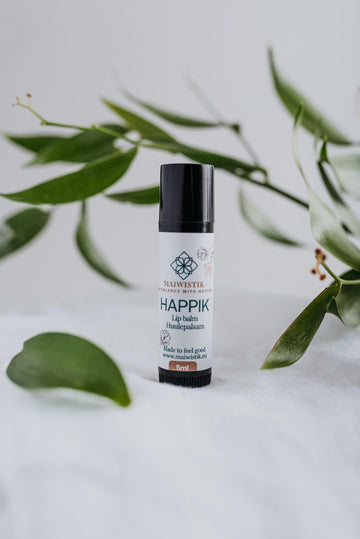 Happik Herbal Lip Balm – Soothing, Moisturizing, Handmade by MaiWistik at www.brixbailey.com