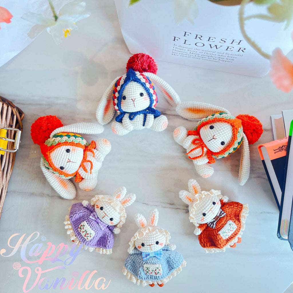 Granny Square Bunny Collection