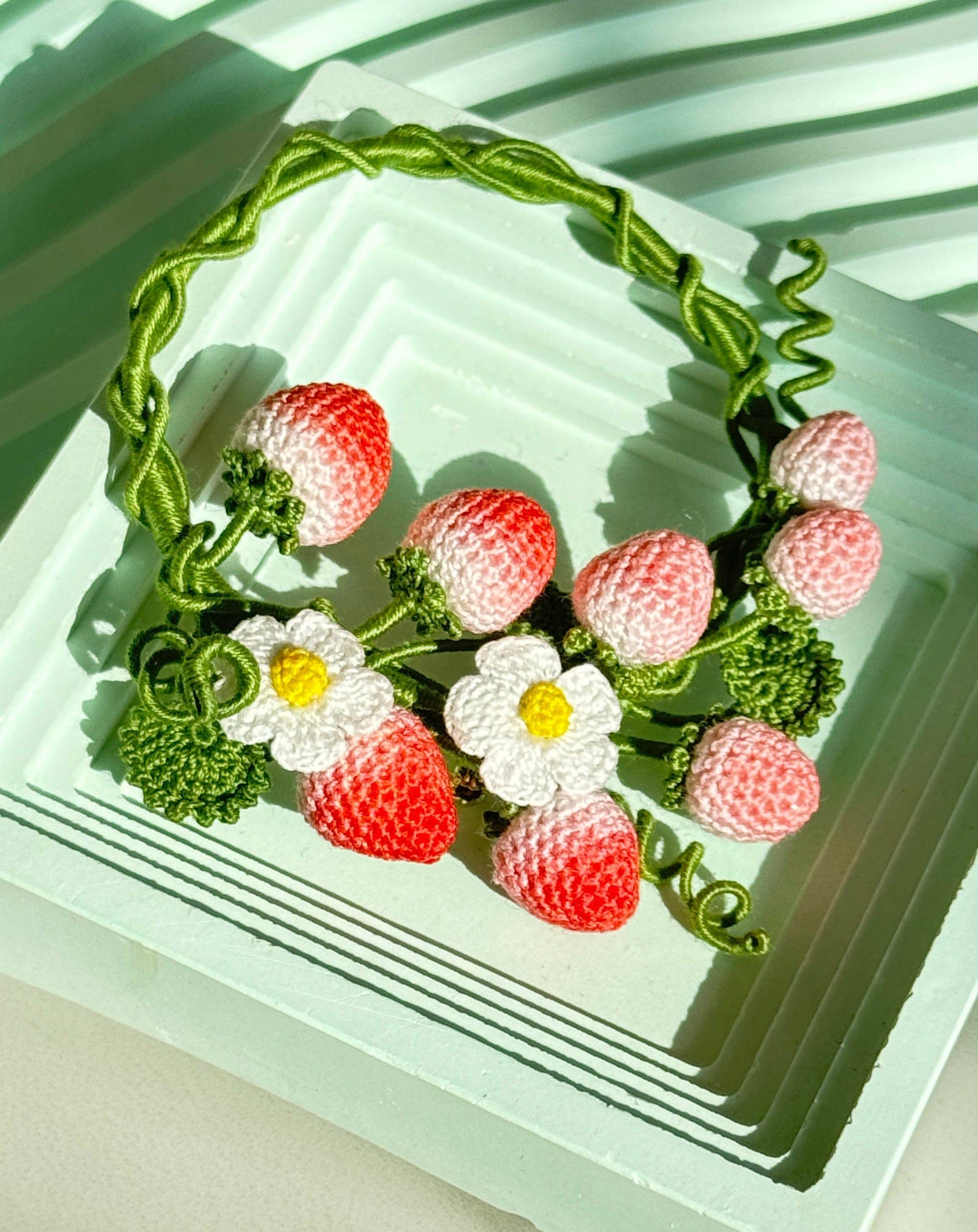 Strawberry Brooch