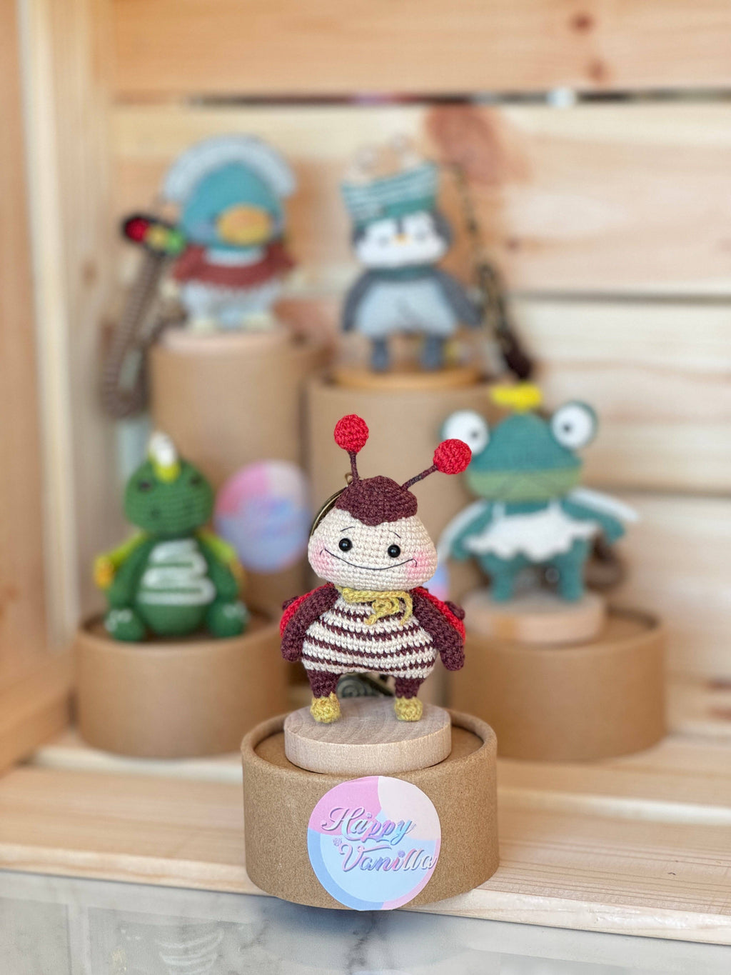 Twilight Sprites Amigurumi Bag Charm