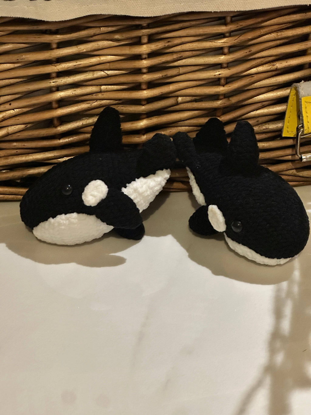 Handmade Crochet Orca Whale