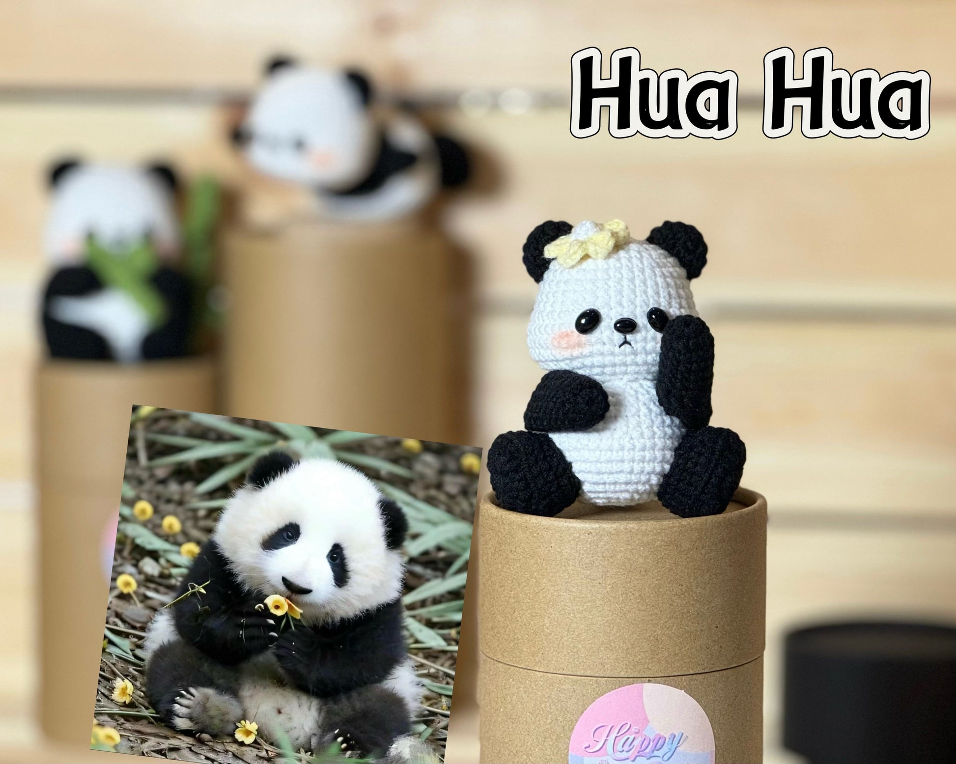 LIMITED Restock: Best-Selling Lovable Giant Panda Amigurumi