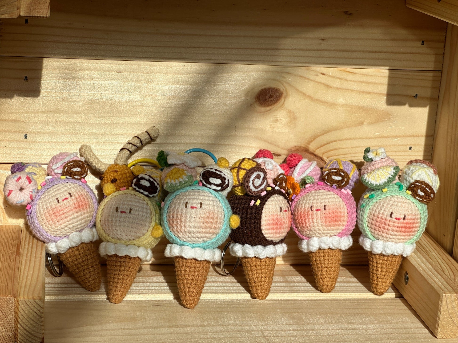 Family of Ice cream Figure
