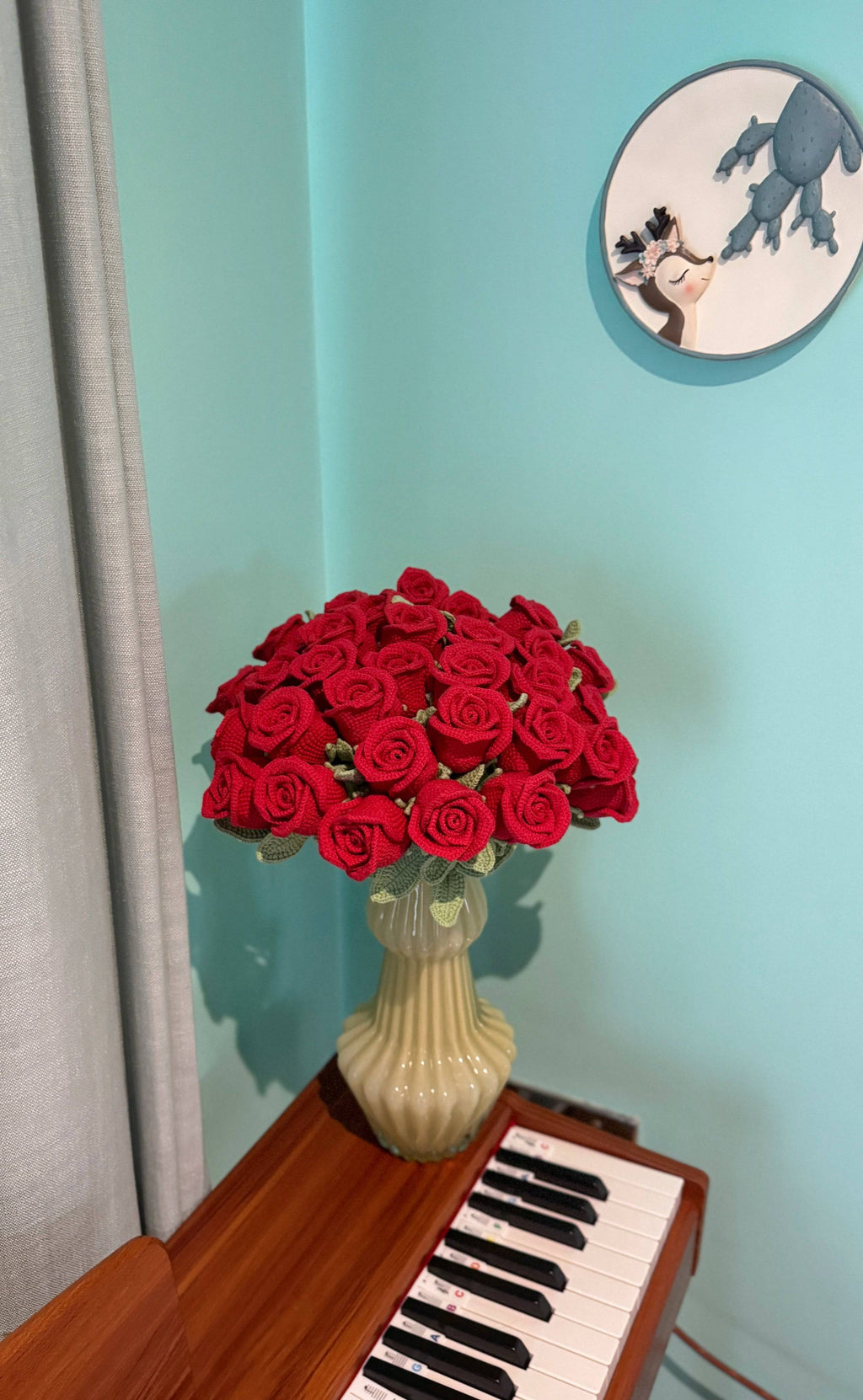 Handmade Crochet Rose Bouquet - A Unique and Everlasting Gift
