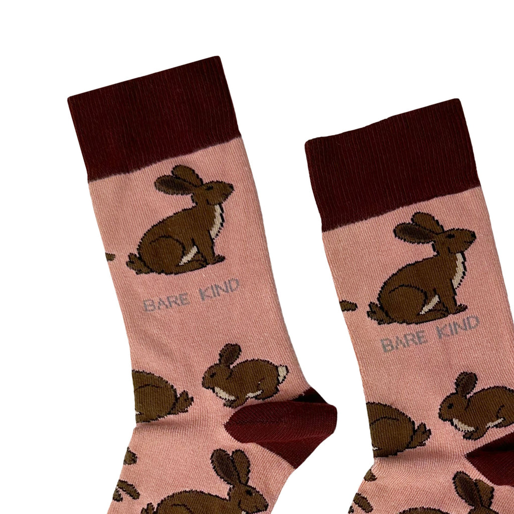 Save the Hares Bamboo Socks