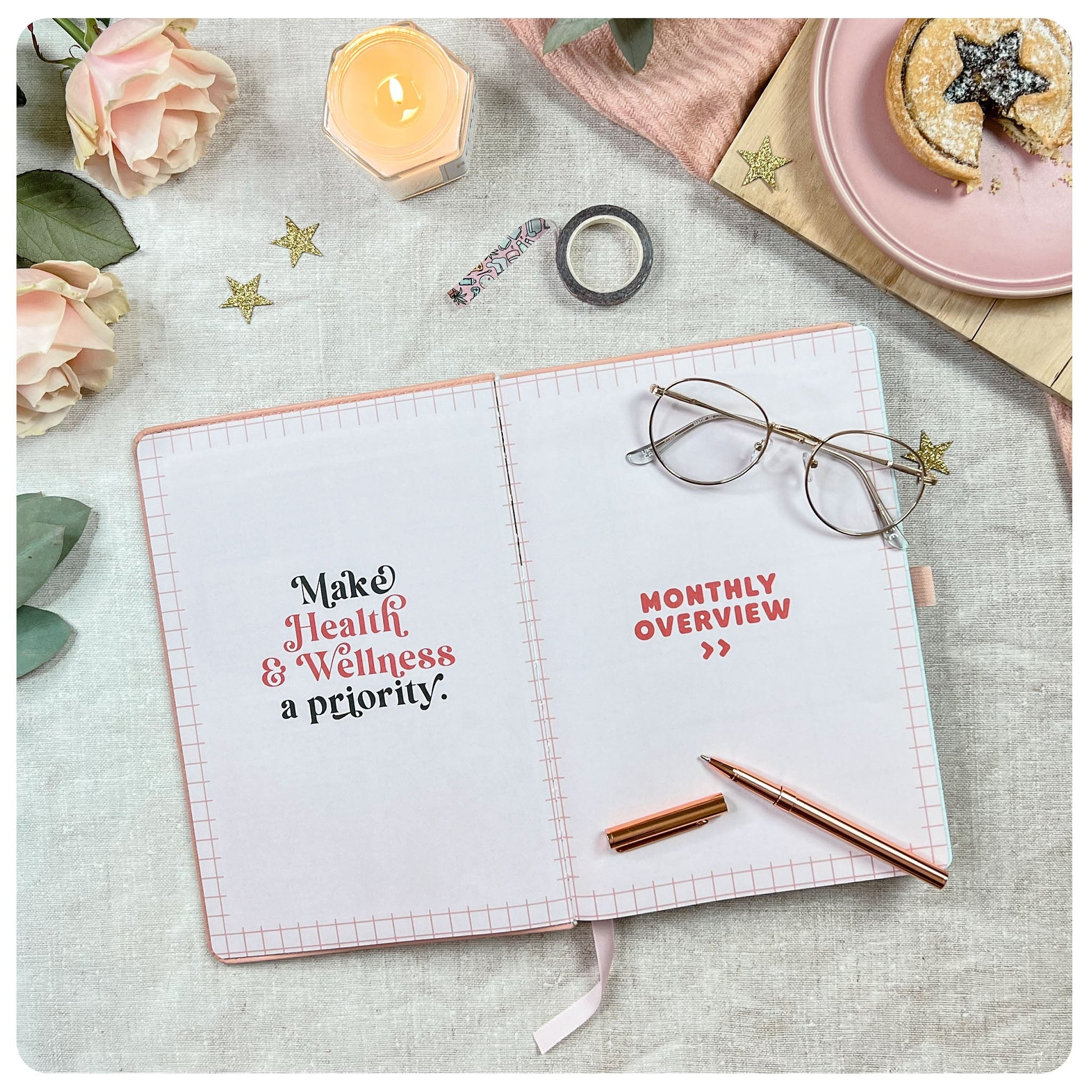 Health & Wellness - Deluxe Life Journal