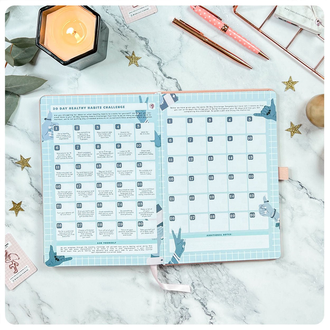 Health & Wellness - Deluxe Life Journal