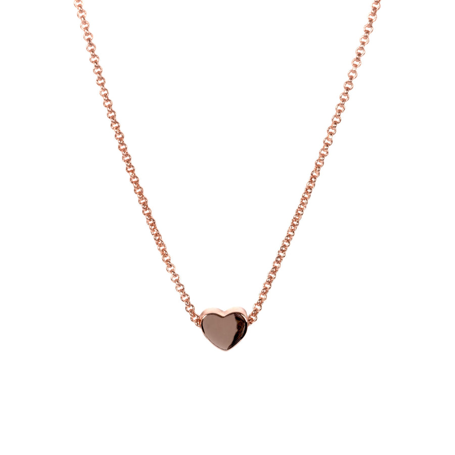 MyaMoon Silver Heart Choker – Timeless & Elegant Jewelry by MyaMoon at www.brixbailey.com