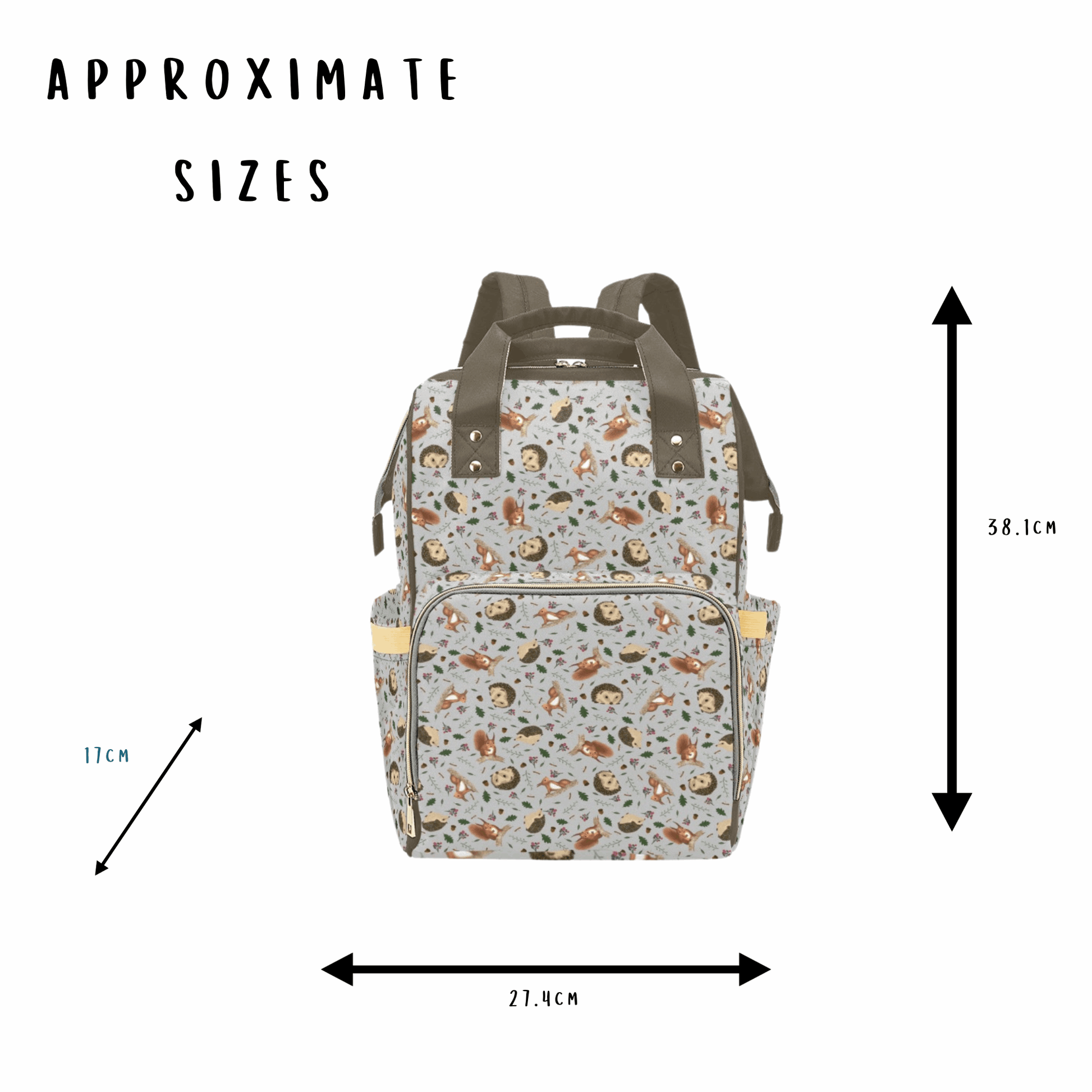 Hedgehog Baby Changing Backpack Bag - Hedge Over Heels