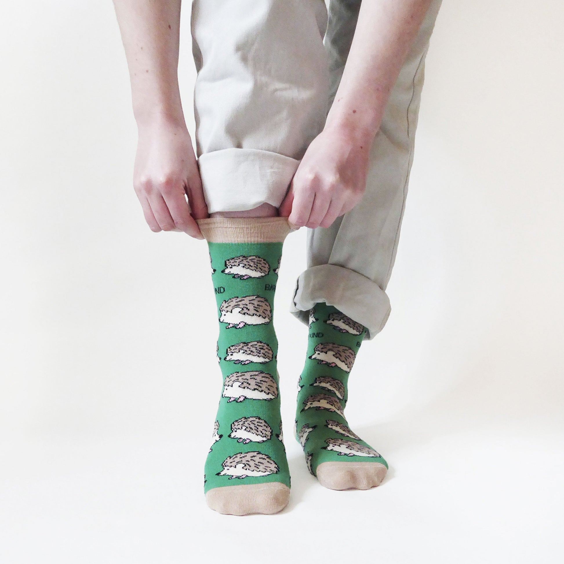 Save the Hedgehogs Bamboo Socks