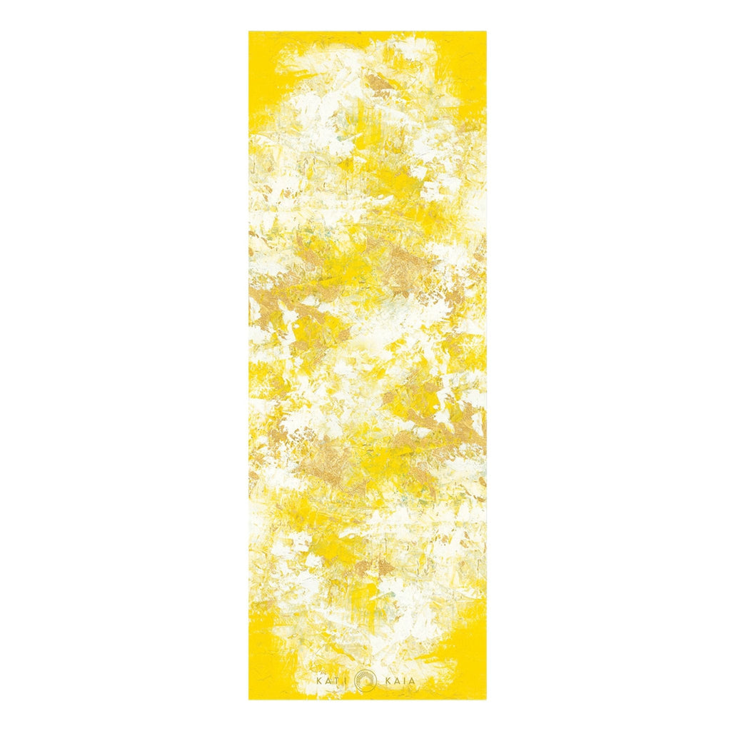 Helios Yellow Artist Yoga Mat
