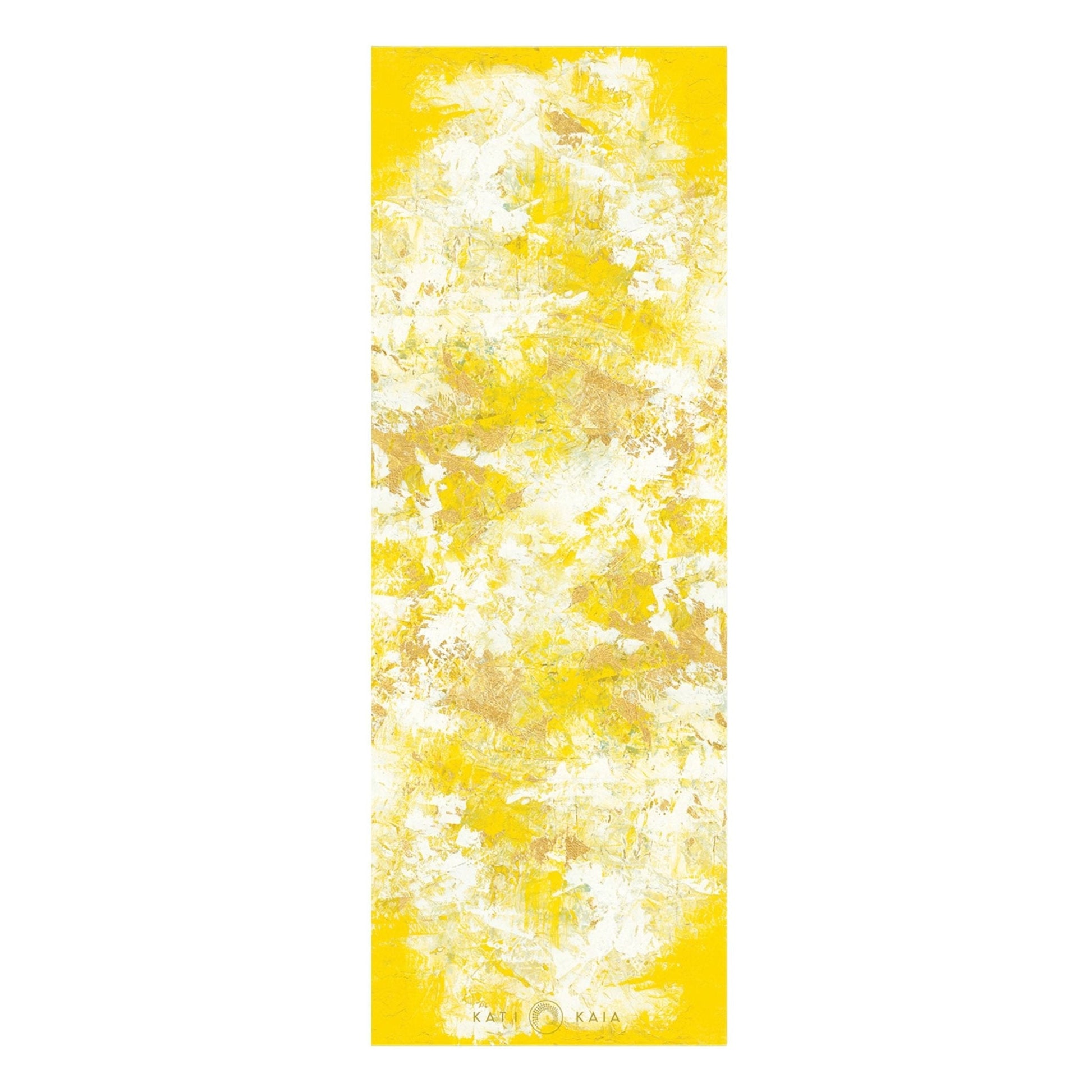 Helios Yellow Artist Yoga Mat