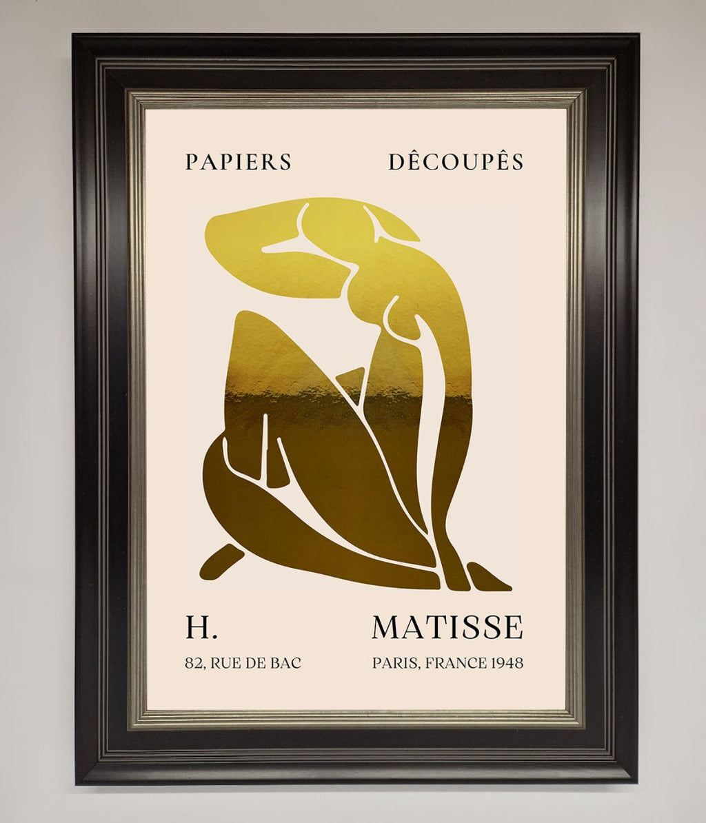 Henri Matisse Figure Foil Print