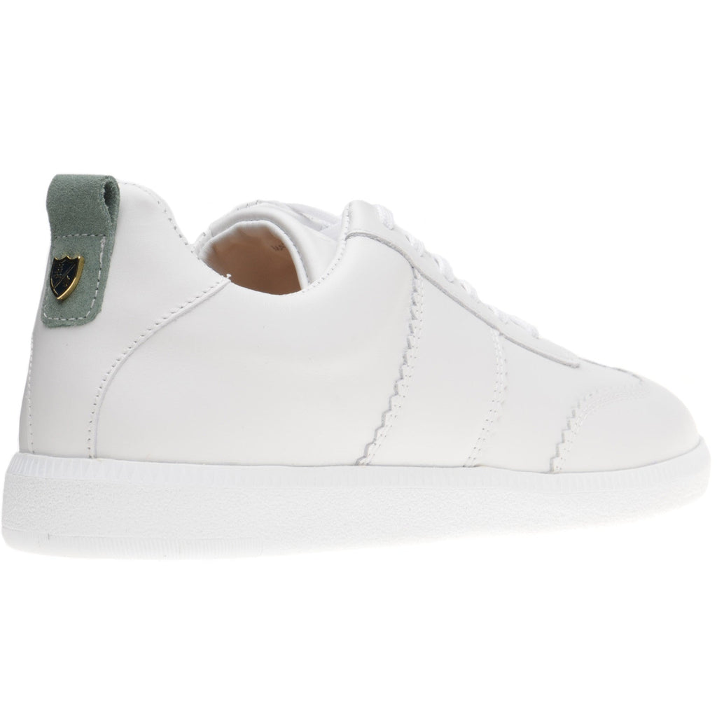 Angelina White Rubber Soled Trainers for Women