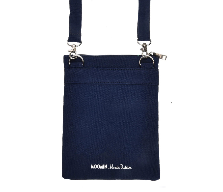 Nordicbuddies Moomin Passport Bag – Stylish & Practical Navy Canvas by Moomin by NordicBuddies at www.brixbailey.com