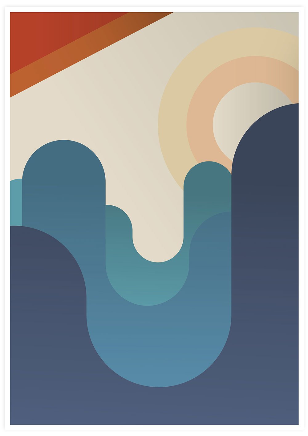 The Hills Are Alive Minimal Art