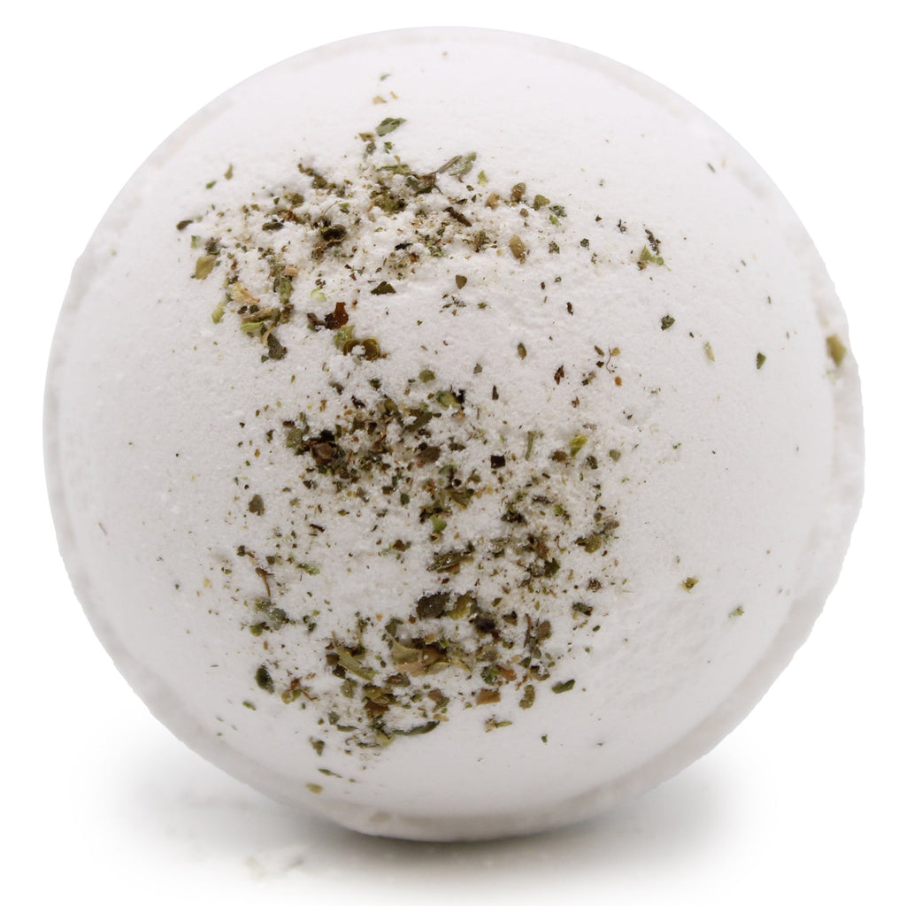 Himalayan Salt Bath Bomb with Tea Tree, Lime and Evening Primrose Oil