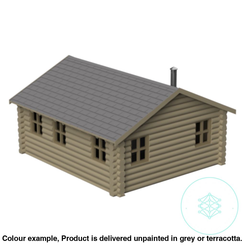 Log Cabin N Scale Model Kit